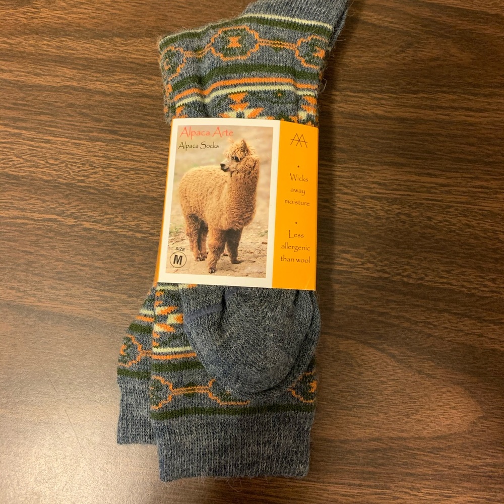 Alpaca wool socks